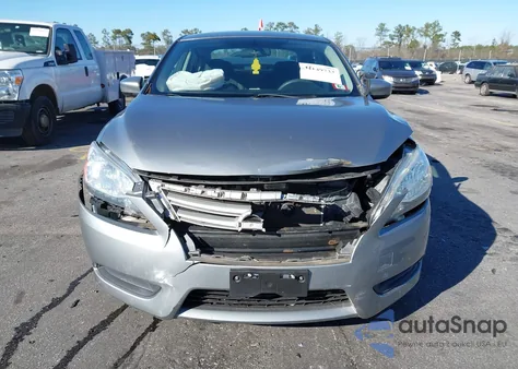 2013 Nissan Sentra S from USA, damaged, VIN 3N1AB7APXDL742937